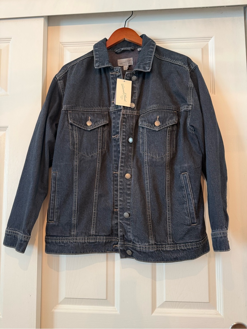 Universal Thread Black Wash Denim Jacket